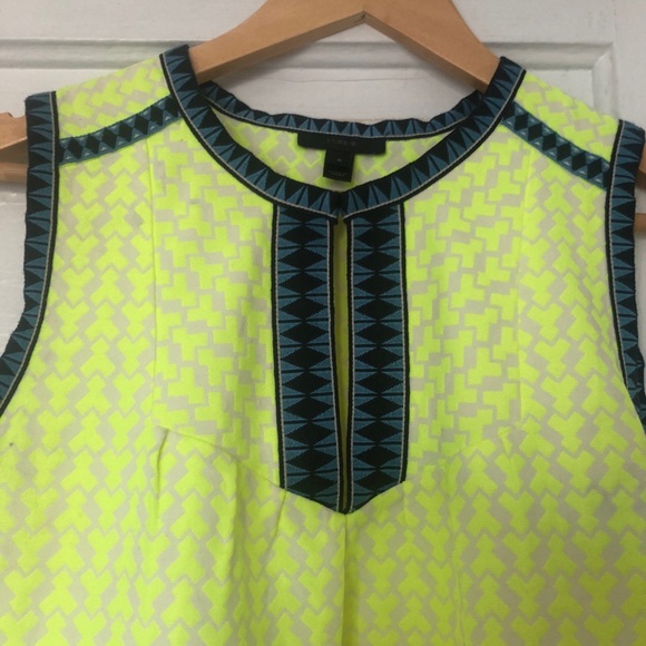 J. Crew Arrowprint shift dress - Picture 3 of 3